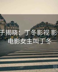 真相终于揭晓：丁冬影视 影音先锋，电影女主叫丁冬