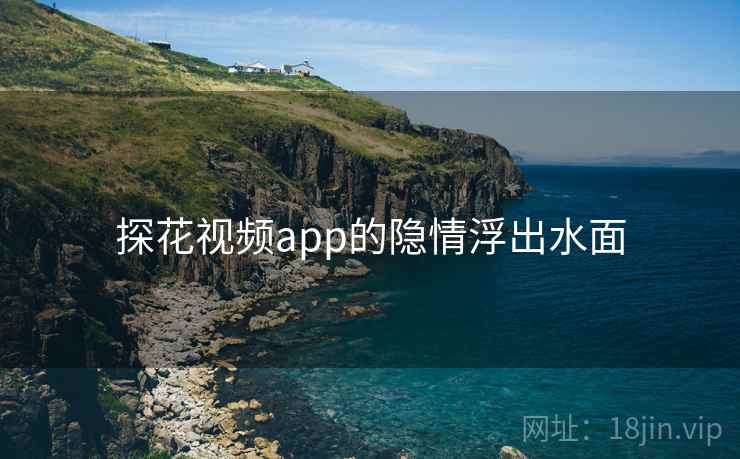 探花视频app的隐情浮出水面 探花视频app的隐情浮出水面