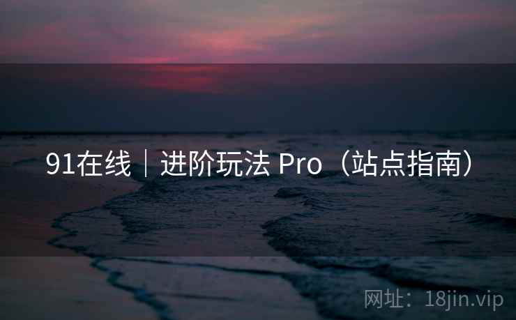 91在线|进阶玩法 Pro(站点指南) 91在线|进阶玩法 Pro(站点指南)
